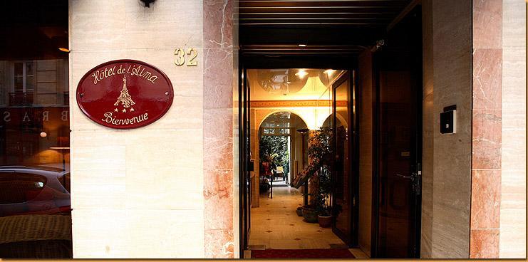 Hotel De L'Alma By Malone Paris Eksteriør bilde